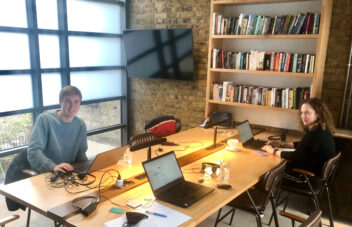 Harry in london office